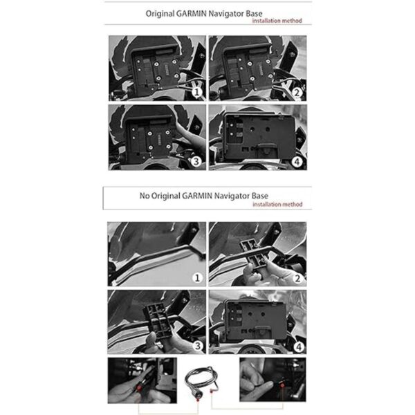 Adecuado para BMW R1200GS Soporte de Navegación de_3