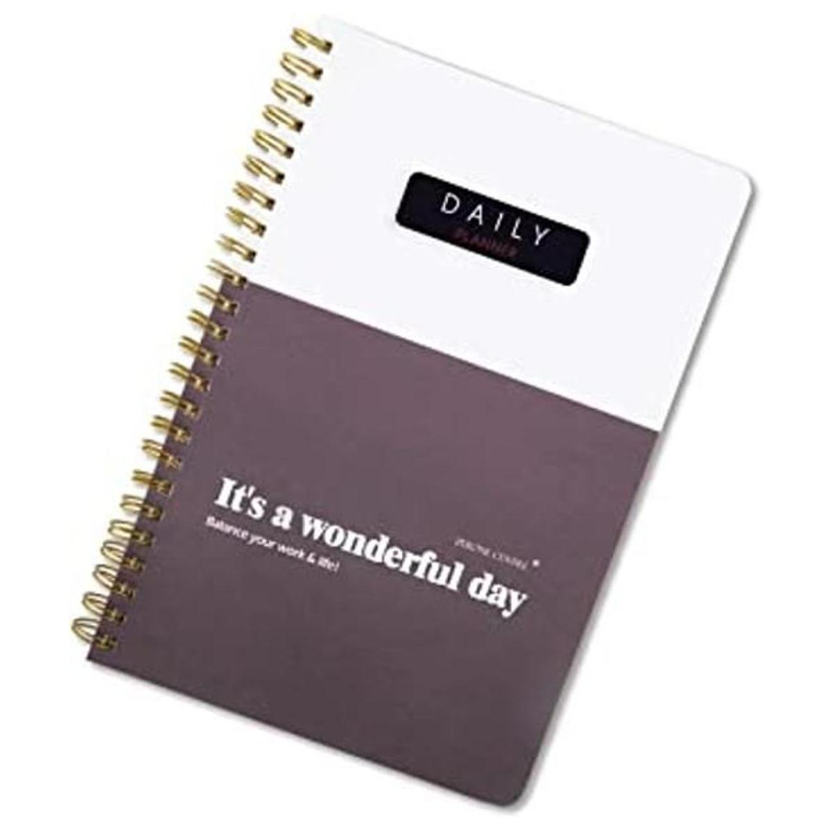 Agenda diaria A5 bloc de notas Organizador personal de