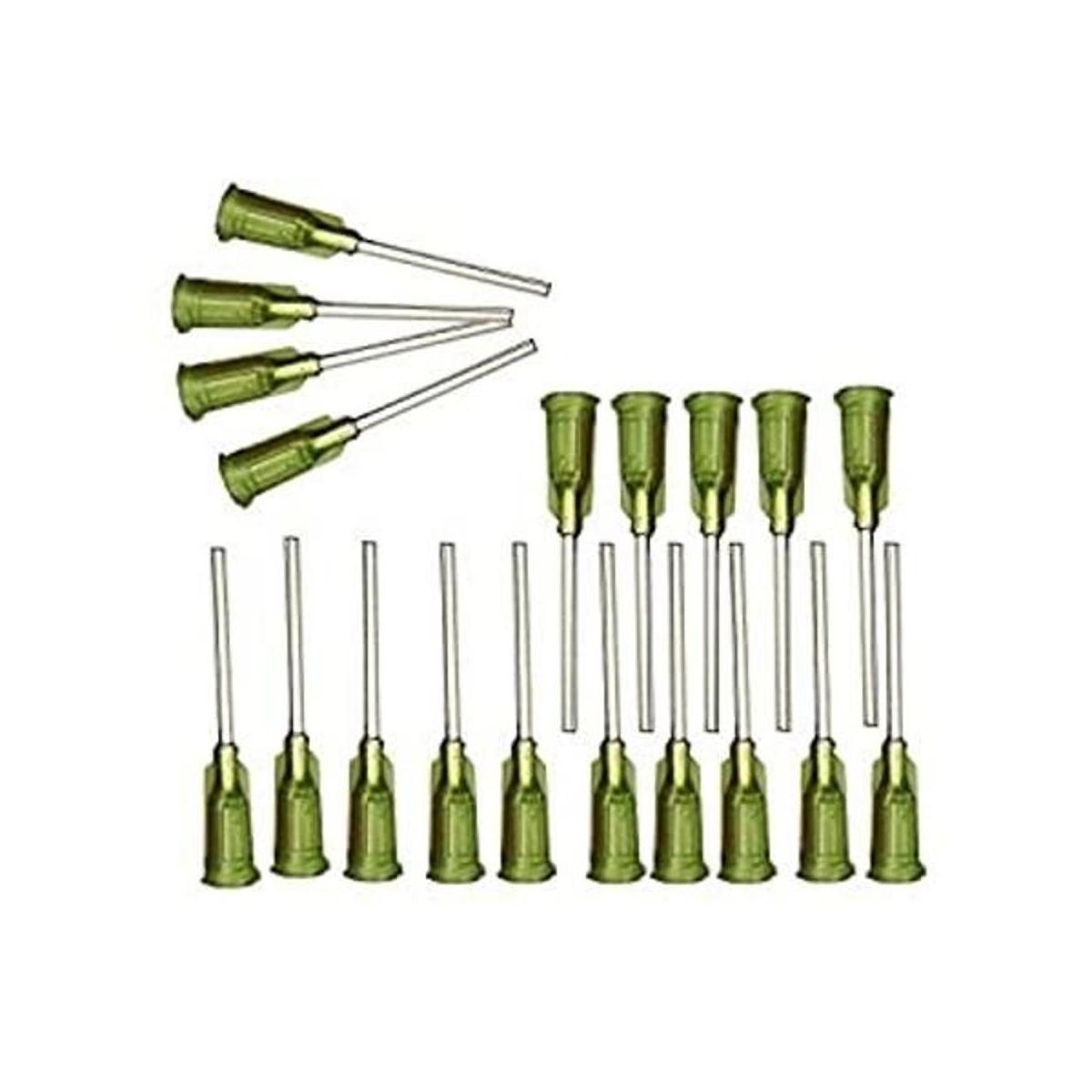Agujas dispensadoras industriales con Luer Lock de 14 Ga x