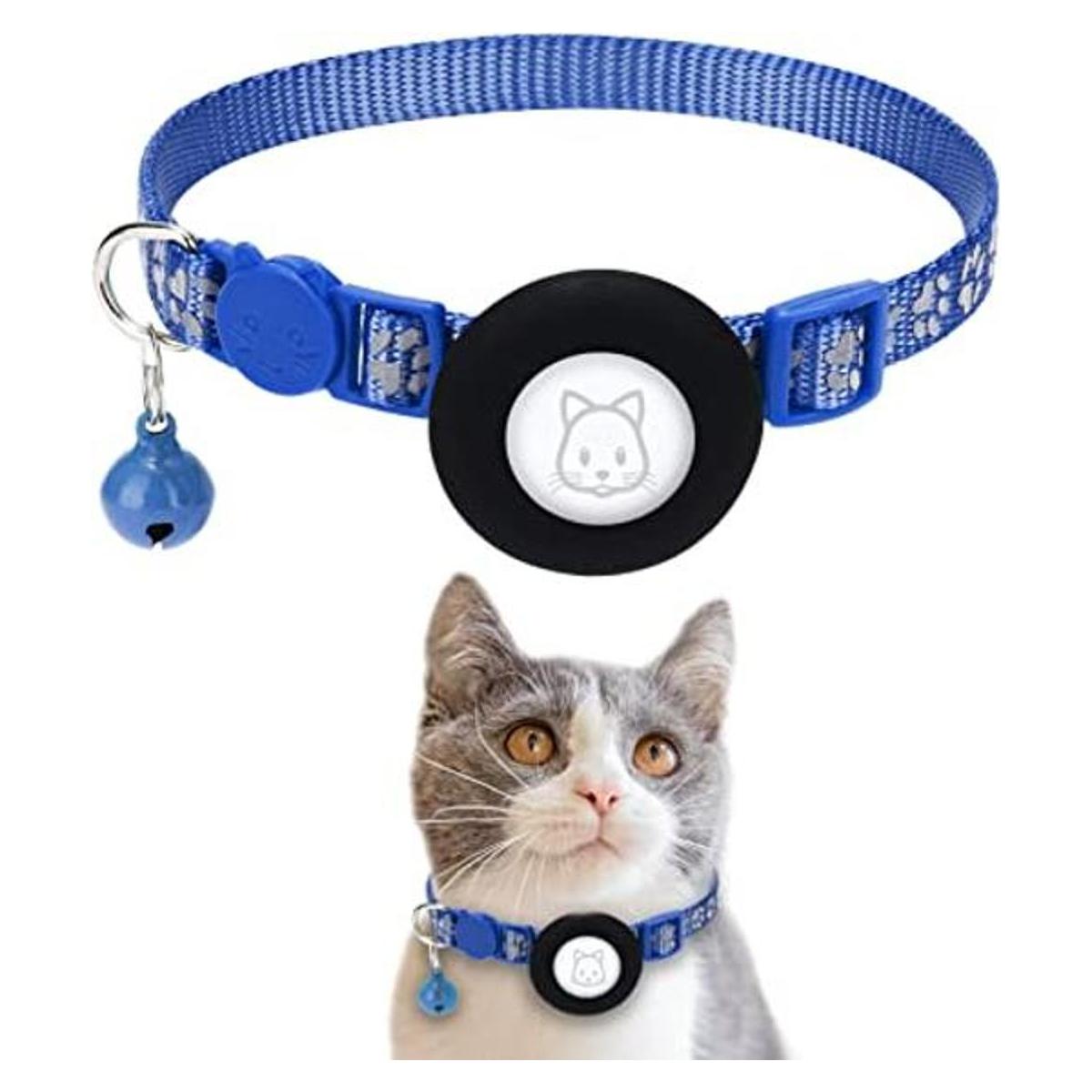 Airtag Collar de gato con etiqueta de aire de Apple con