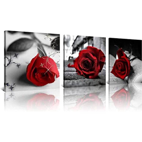 NAN Wind Lienzo decorativo de 3 partes con diseño de_1
