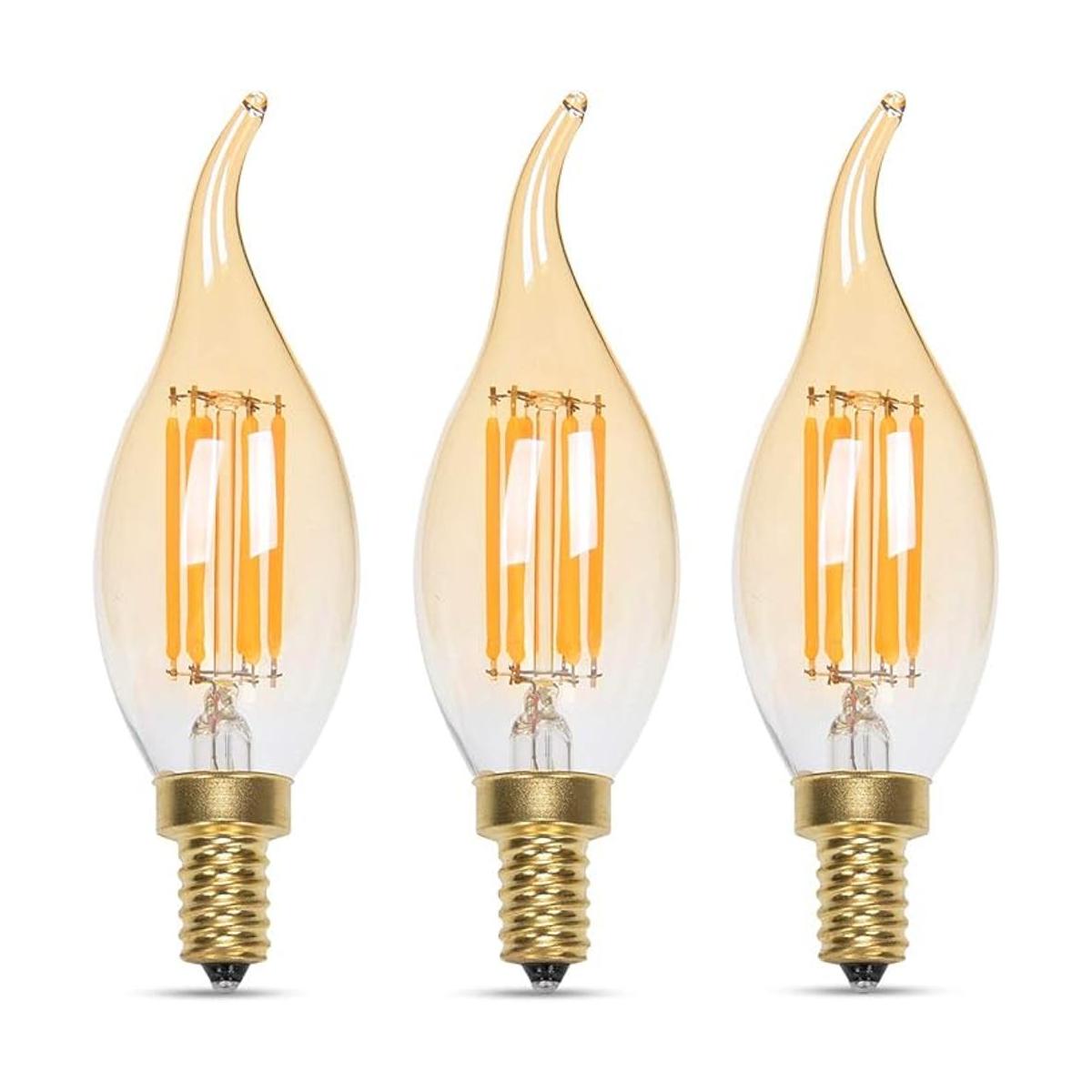 Panledo Bombilla LED de filamento de 6 W regulable