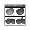 Fiskr Lentes de repuesto para Oakley Straight Jacket 2007_2