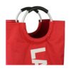 Mziart Bolsa para lavandería plegable con manijas de