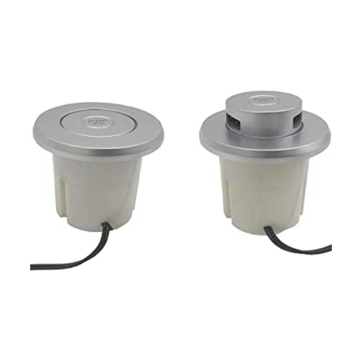 Escritorio USB con ojales concentrador USB empotrado para