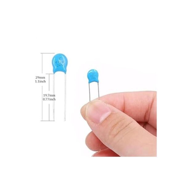 Hilitchi Kit surtido de 375 unidades 2 KV 100 pF 10 000_2