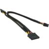 COMeap SATA 15 pines x2 a Mini 6 pines ATX compatible con_1