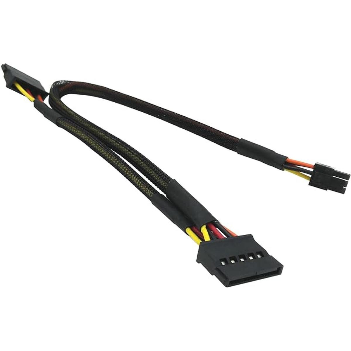 COMeap SATA 15 pines x2 a Mini 6 pines ATX compatible con