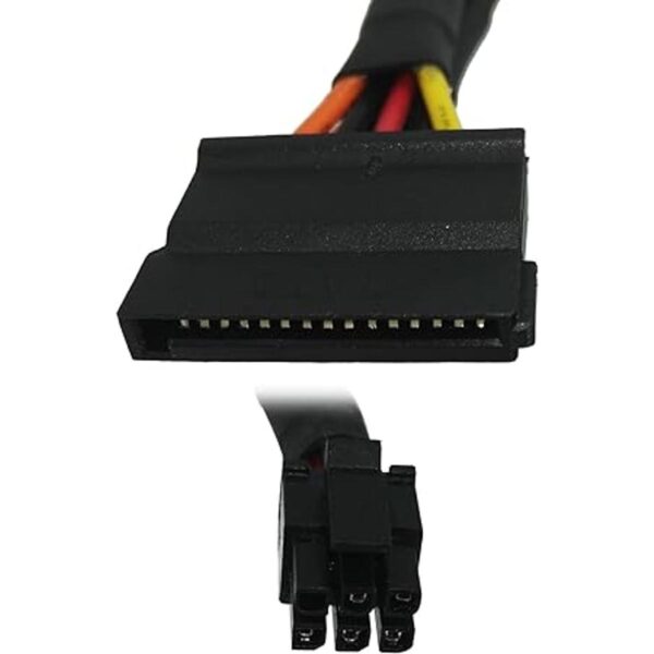 COMeap SATA 15 pines x2 a Mini 6 pines ATX compatible con_4