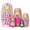 Muñecas anidadoras hechas a mano de madera rusa Matryoshka_1