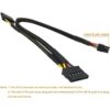 COMeap SATA 15 pines x2 a Mini 6 pines ATX compatible con_5