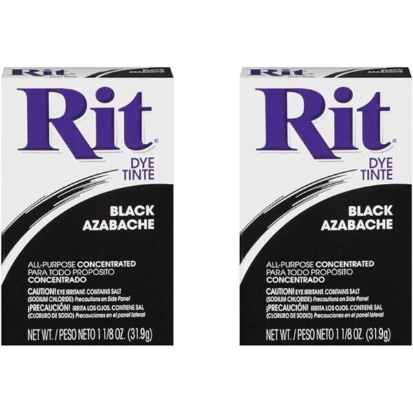 Rit Tinte en polvo multiusos negro paquete de 2_1