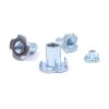 Hilitchi 105 piezas M4 5 6 8 10 Tuerca en T de acero_3