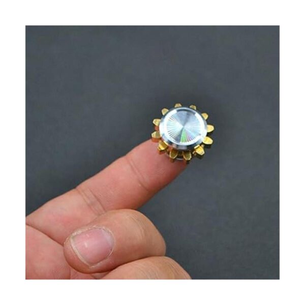 Fidget Spinner de latón puro engranajes de engranaje_4