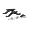 QueT 10 piezas de aluminio delantero y trasero de 4