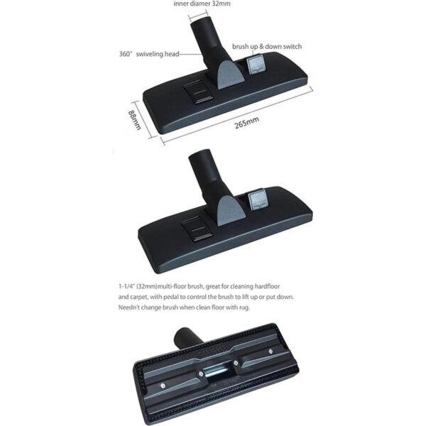GIBTOOL Accesorios de aspiración Kit de limpieza de