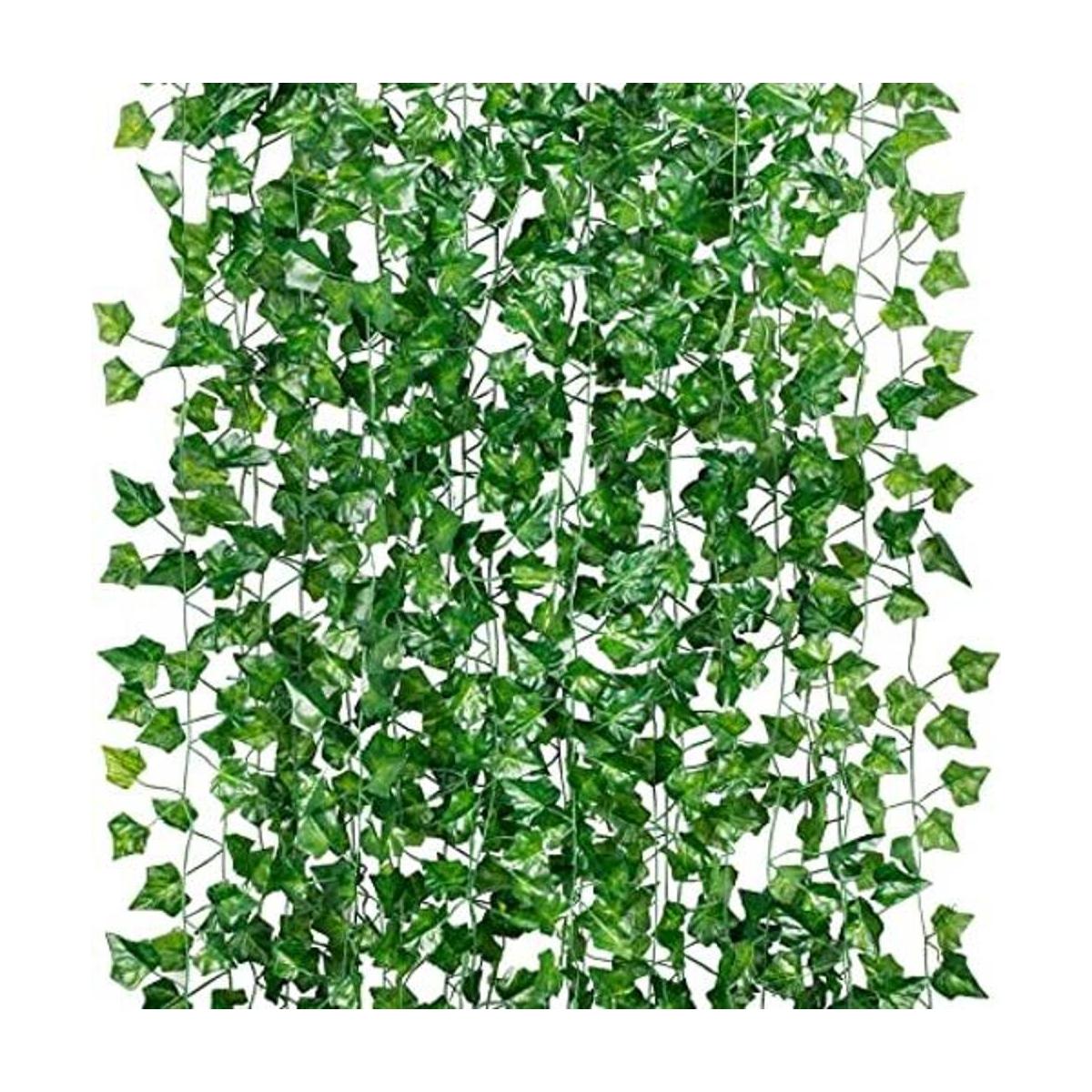 Conjunto de 12 guirnaldas de planta trepadora 82 pulgadas