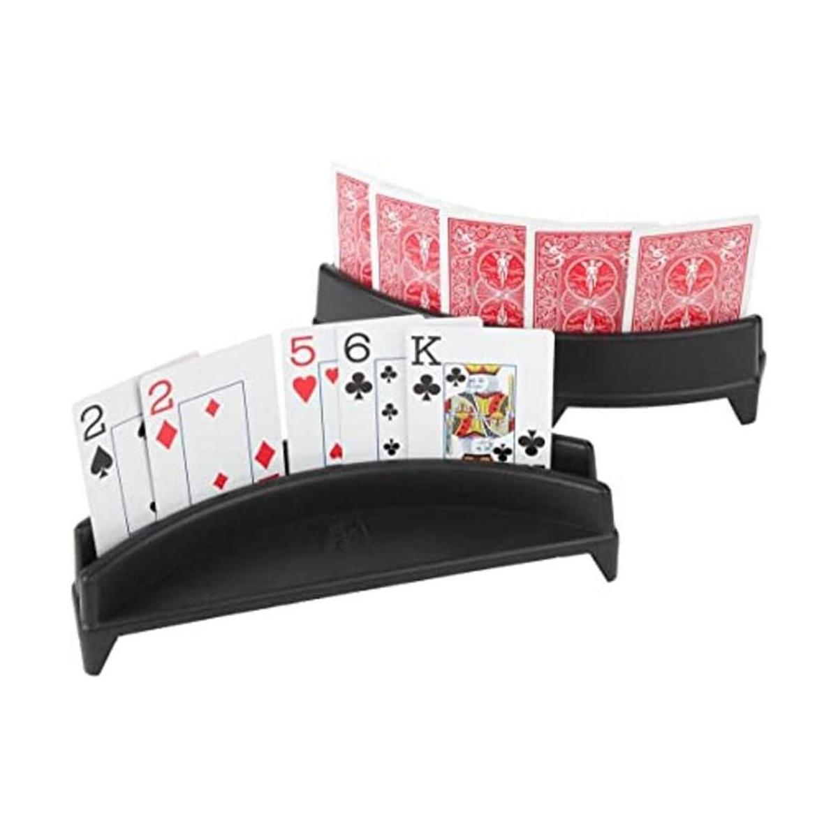 HomeX Juego de 2 tarjetas de juego tarjetas no incluidas.
