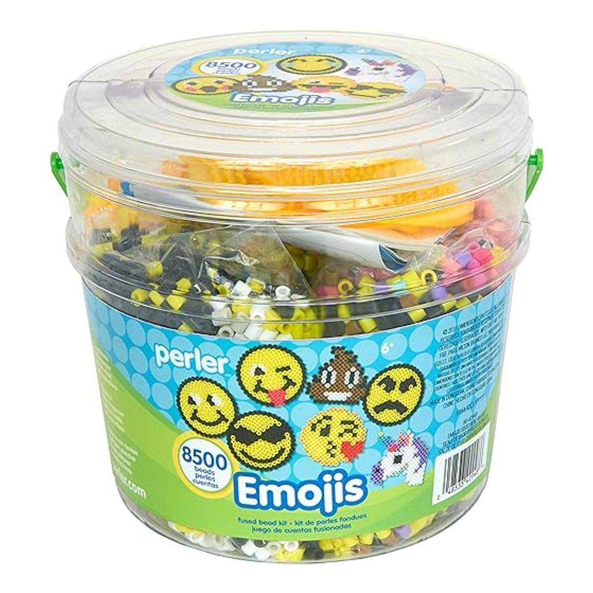 Perler Cubos de emoji de cuentas de 8500 unidades 6.5