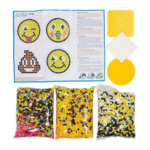 Perler Cubos de emoji de cuentas de 8500 unidades 6.5