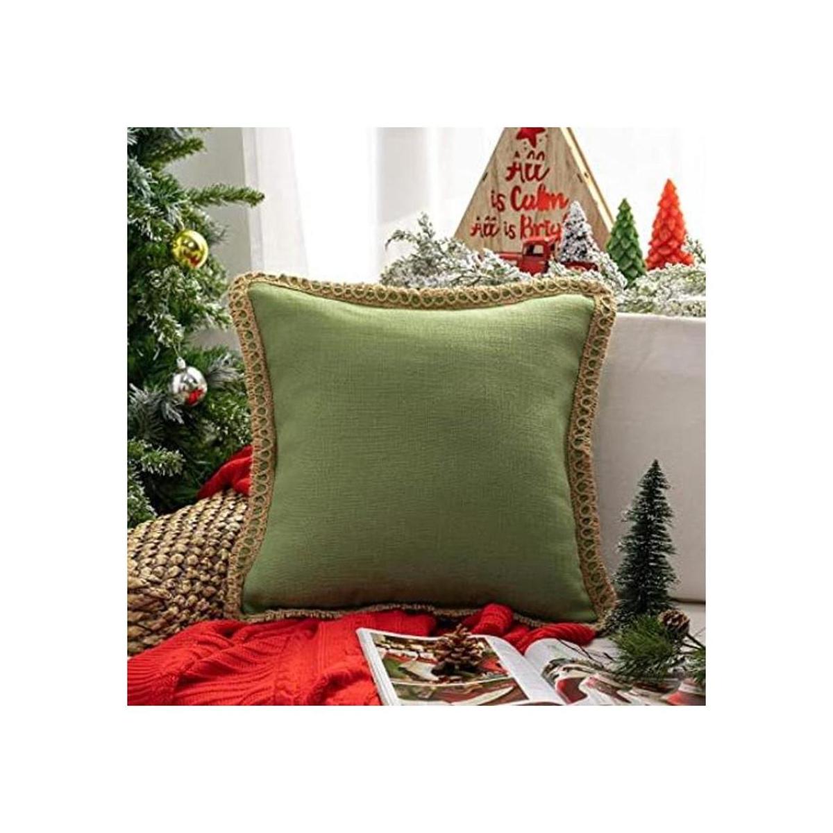 Phantoscope Farmhouse Fundas de almohada decorativas para