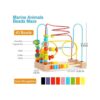 Timy First Bead Maze Roller Coaster Juguete educativo de_2