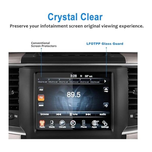LFOTPP Compatible con Ram 1500 2500 3500 Uconnect 2020_5