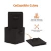 Organizador de cubos de almacenamiento de tela plegable_2