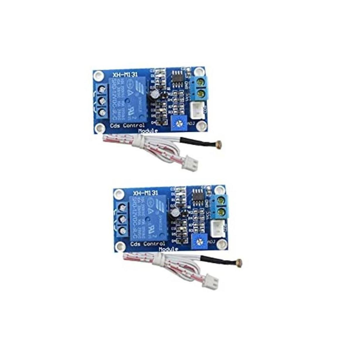 HiLetgo 2 unids 12 V fotoresistor sensor relé luz coche