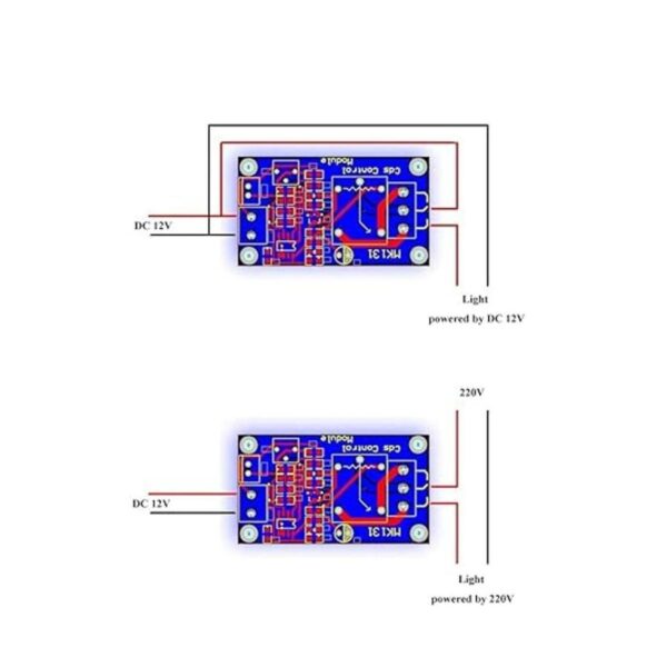 HiLetgo 2 unids 12 V fotoresistor sensor relé luz coche_3