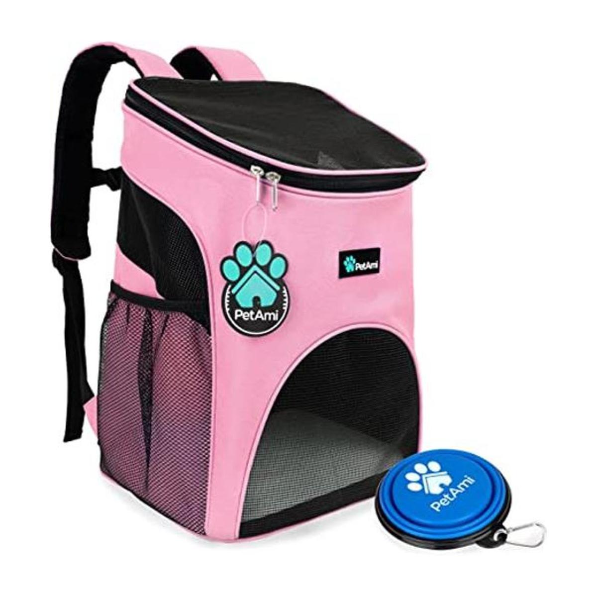PetAmi Mochila transportadora de mascotas prémium para