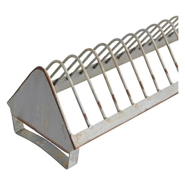 Creative CoOp DA8472 Estante para platos metal 18