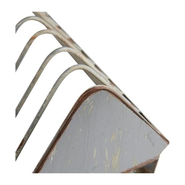Creative CoOp DA8472 Estante para platos metal 18