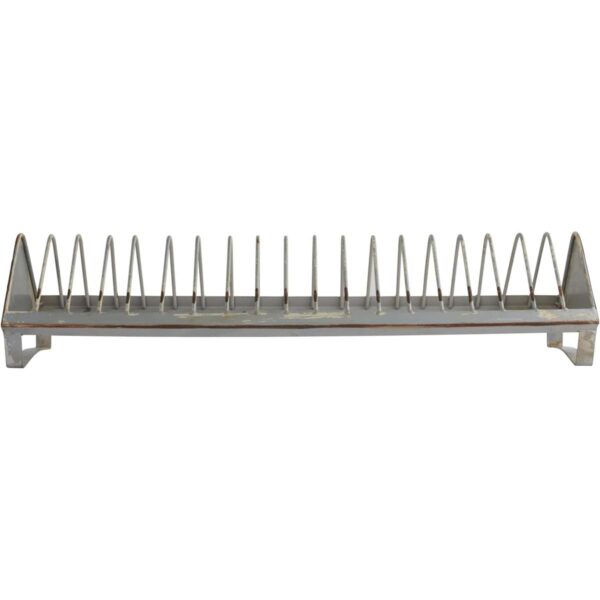 Creative CoOp DA8472 Estante para platos metal 18