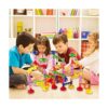 ELONGDI Juego de posavasos de carrera Marble Run juguetes_4