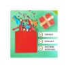Bolsas de regalo para niños paquete de 12 bolsas de tela