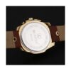 Curren Relojes de lujo para hombre correa de cuero de