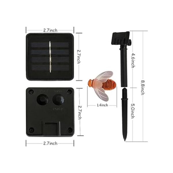 SEMILITS Guirnalda de luces solares de 20 luces LED_3