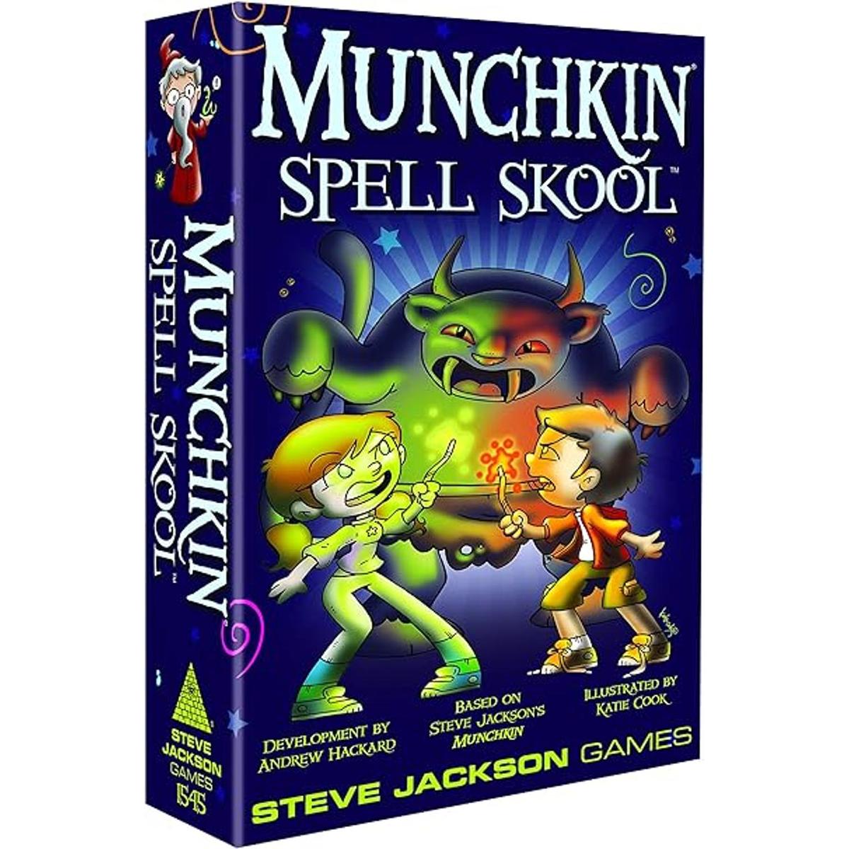 Juego de cartas Munchkin Spell Skool Juego de cartas