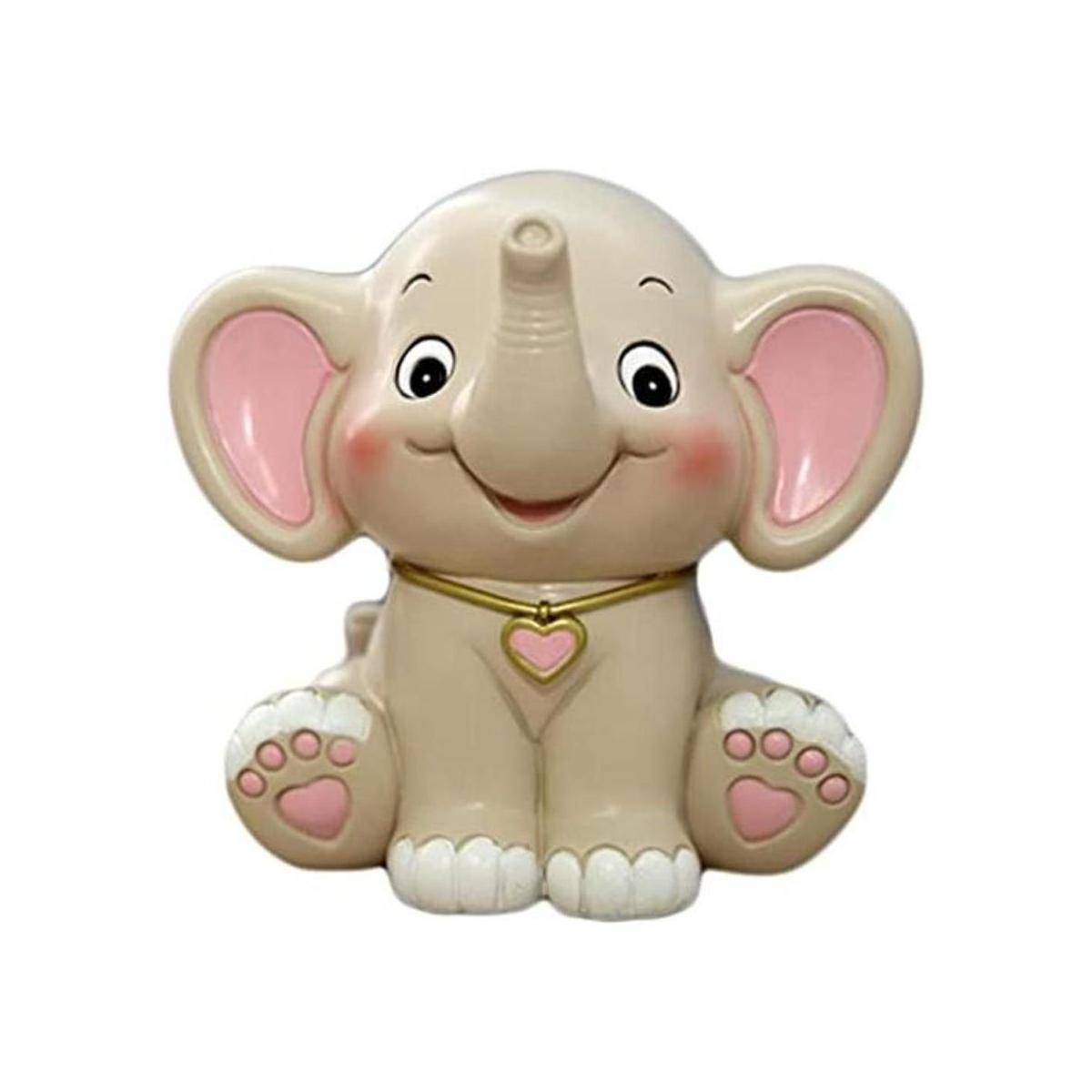 CHOOLD Bonita alcancía de elefante de dibujos animados