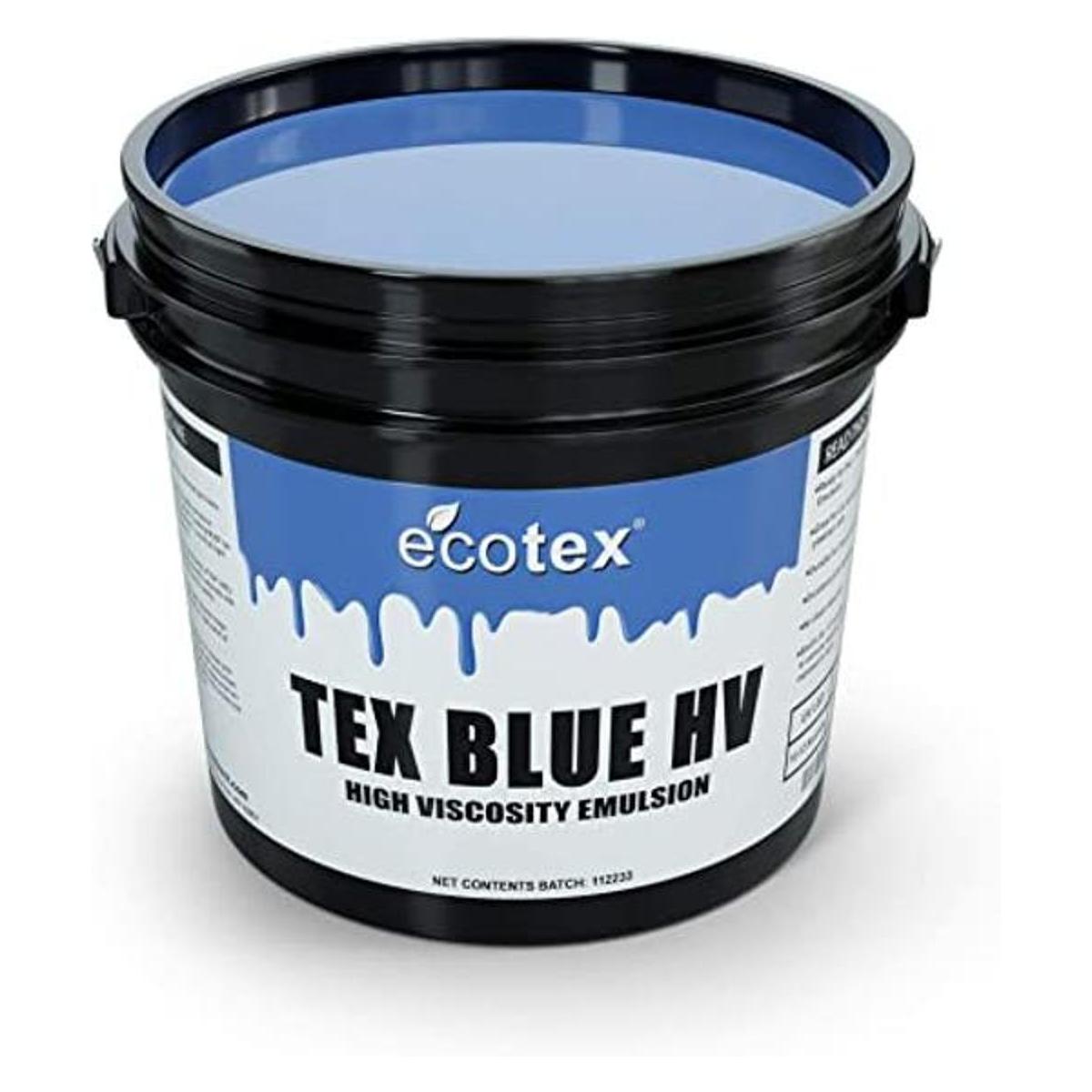 Ecotex Tex Blue HV Pintura de emulsión para serigrafía
