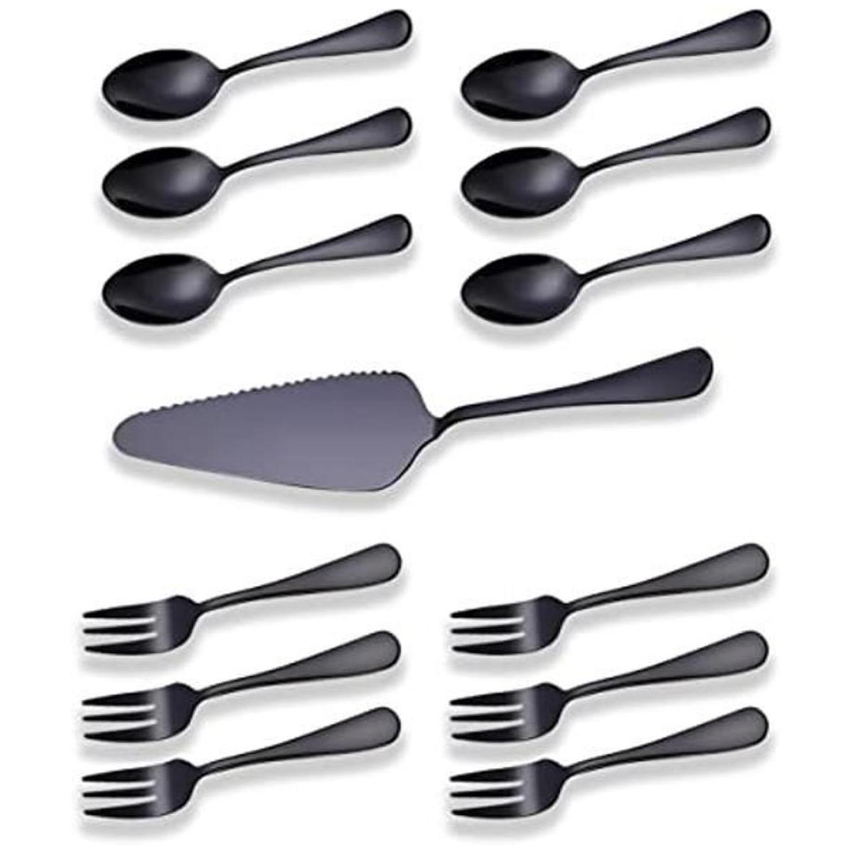 Berglander Juego de servir pasteles de acero inoxidable