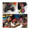 Annimos Linterna digital de 44.1 lbs RC Servo de metal de