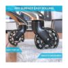 Rollerblade Ruedas para silla de oficina juego de 5_6