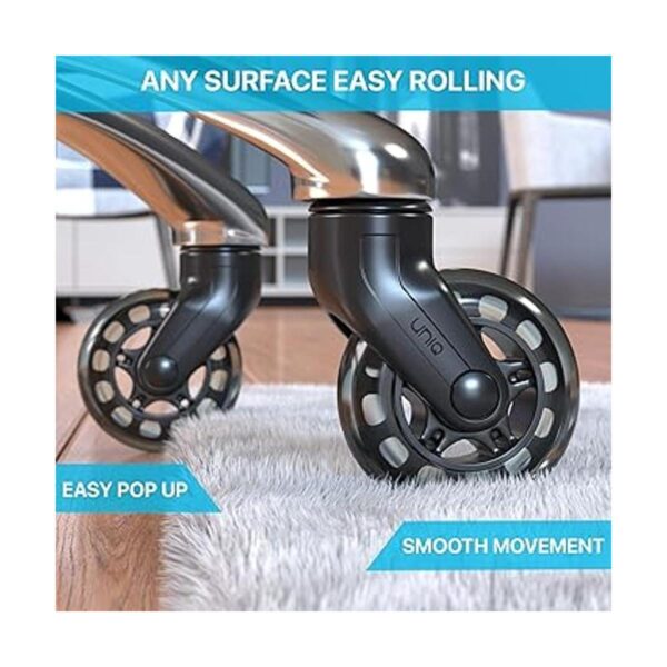Rollerblade Ruedas para silla de oficina juego de 5_6