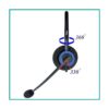 RJ9 Auriculares de teléfono de 0.138 in compatibles con