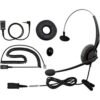 RJ9 Auriculares de teléfono de 0.138 in compatibles con