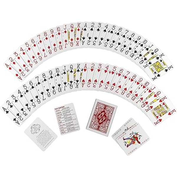 Paquete doble de tarjetas de juego profesionales_6