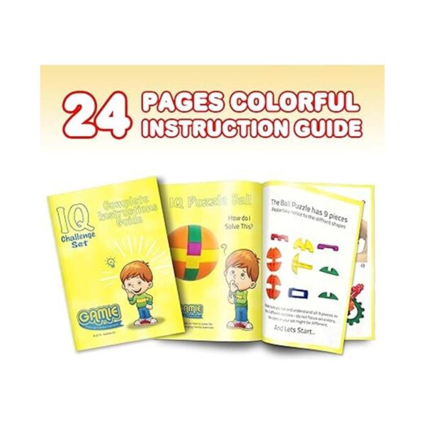Divertidas bolas de rompecabezas con guía de instrucciones_2