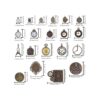 BronaGrand 20 colgantes de bronce envejecido mezclados con_6